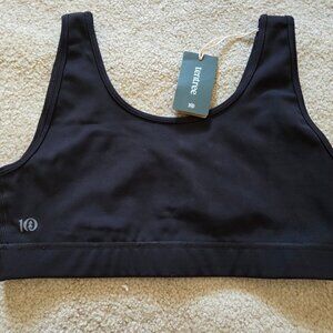 TenTree  SPORTS BRA SIZE M NWT BLACK